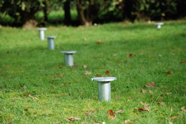 Weasyfix vis de fondation de 550 mm en acier galvanisé