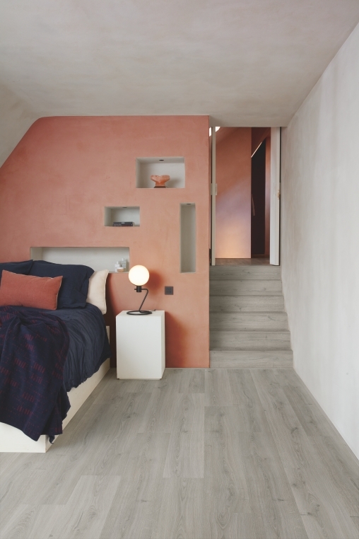 Quick-Step vinyle Alpha Vinyl Bloom 5+1 - gris ramageux 40237 - 6 x 209 x 1494 mm