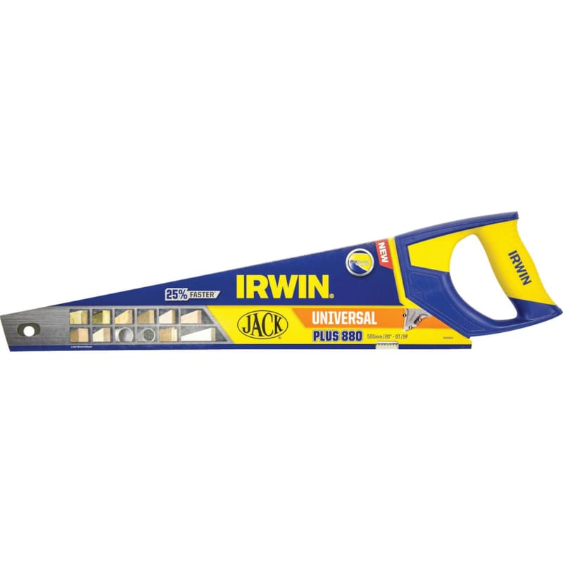 IRWIN Scie Universelle 880TG 500 mm/ 20” 8T/9P