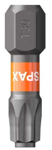 SPAX BIT T-STAR+ T30 - embout de vissage - 6,4x25 (1 pce)