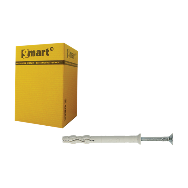 Chevilles à Clou Collerette Fraisée Ø8x60 mm (100 pces)