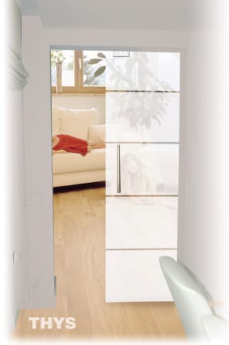 Thys porte Thytan - Coulissante - Verre design 1510 - 2150 x 930 mm