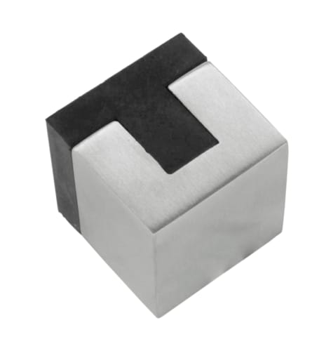 Arrêt de porte carre - Inox