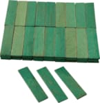Cales Bois Vert - 3 mm (100pc)