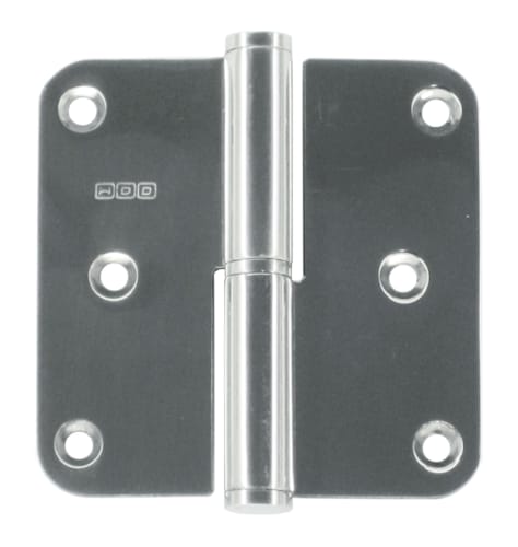 Paumelle - Chrome 80 x 80 - Gauche