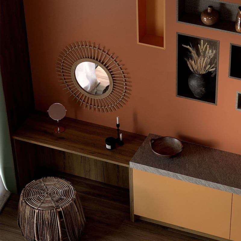 Panneau mélaminé K530 HU Amaretto Hudson Oak - 2800 x 2070 x 18 mm