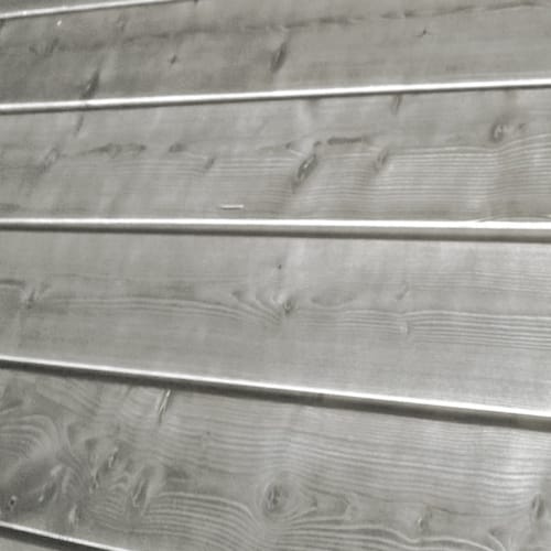 Bardage sapin autoclavé - Gris silver - 21 x 125 x 3900 mm