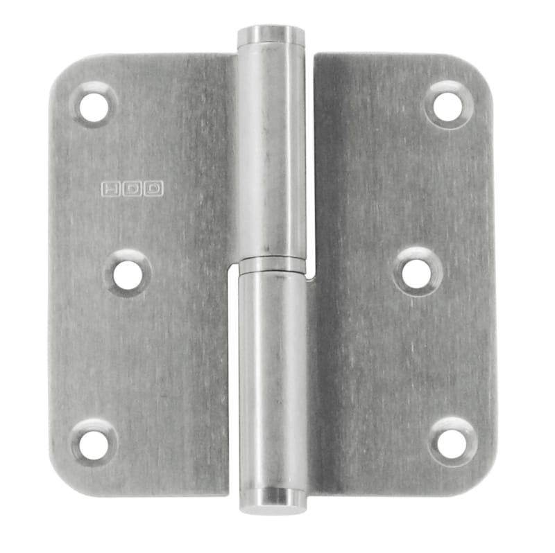 Paumelle - Inox 80 x 80 - Droite