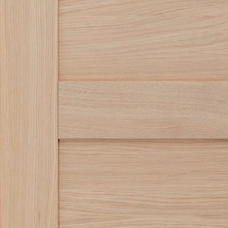 Porte plaquée chêne 2 panneaux droits modernes 67 - 2015 x 730 mm