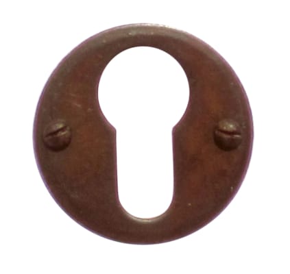 Entrée cylindre rond - Rouille