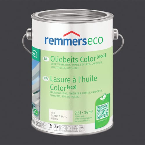 Remmers Lasure à L'Huile Color Eco 2,5 L - Gris anthracite