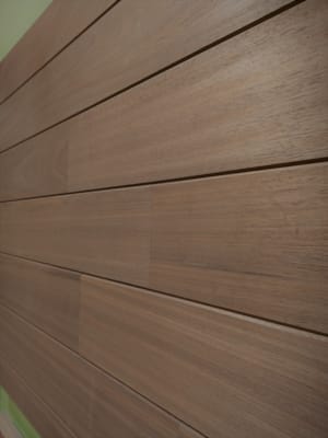 Bardage Ayous thermo rainures/languettes - 14 x 145 mm (135 mm utile) x 1m80