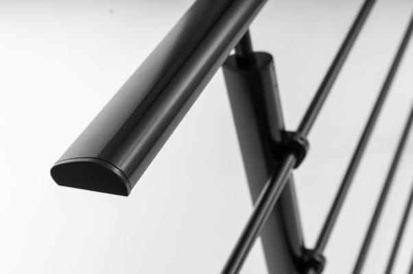 Kit Pure Black Fixation Laterale - Noir (RAL 9005) 250 cm