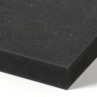 Panneau MDF teinté dans la masse noir 2440 x 1220 x 12 mm