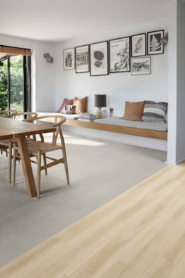 Loc Floor Rigid Vinyl 4+1 mm - Hampton Stone Grey 40345 - 5 x 303 x 610 mm