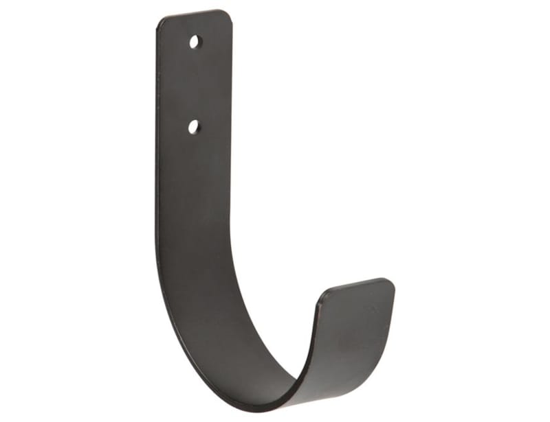 Crochet plat zingué - 10 x 12 cm