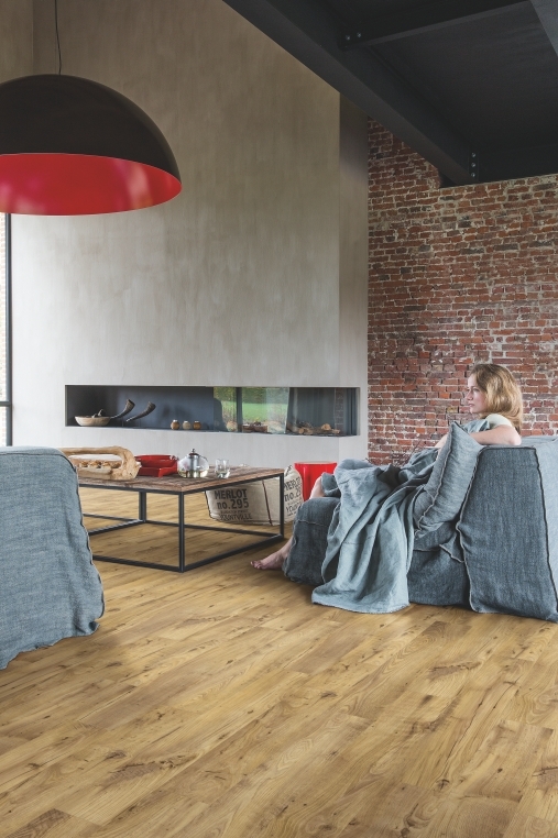 Quick-Step vinyle Livyn Alpha Vinyl Blos 4+1mm - châtaigner vintage naturel 40029 - 5 x 18