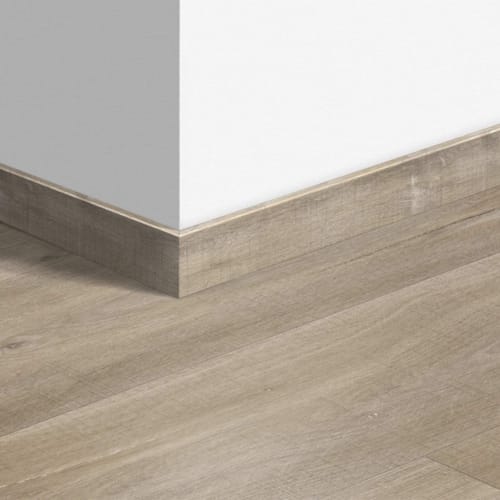 Plinthe standard vinyle Quick-Step Livyn Chêne Canyon Brun Clair Raboté 40031 - 12 x 58 x