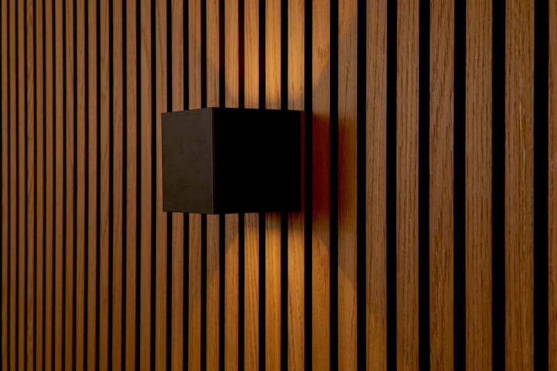 Ter Hürne SilentDesign LivingWall - Eirik Cube - Lampe murale carrée