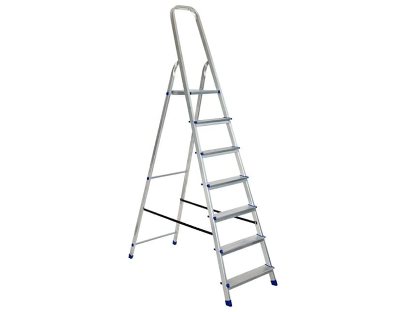 Escabelle aluminium - Easy step - 7 marches