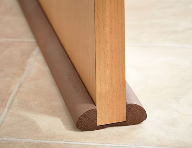 Boudin isolation bas de porte - Brun