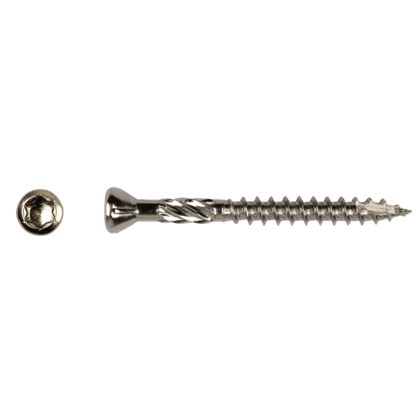 Vis bois tropic TF-T inox C2 (T-25) - 5x60 - 200 pcs                                                