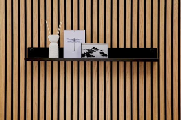 Ter Hürne SilentDesign LivingWall - Lasse - Étagère métallique étroite - Large