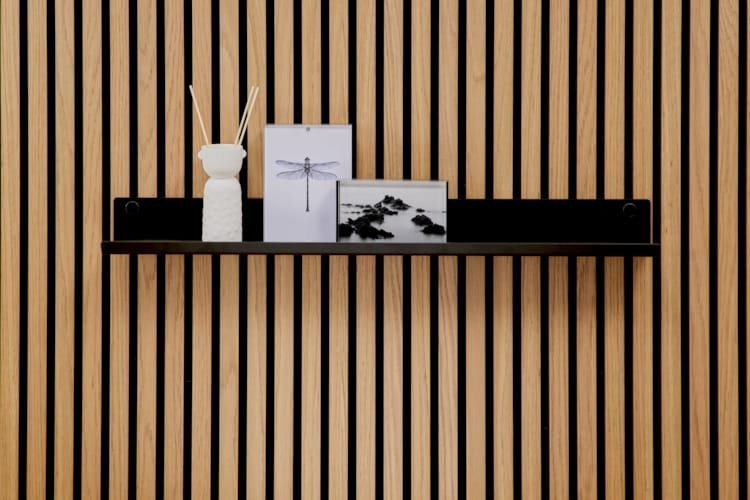 Ter Hürne SilentDesign LivingWall - Lasse - Étagère métallique étroite - Large