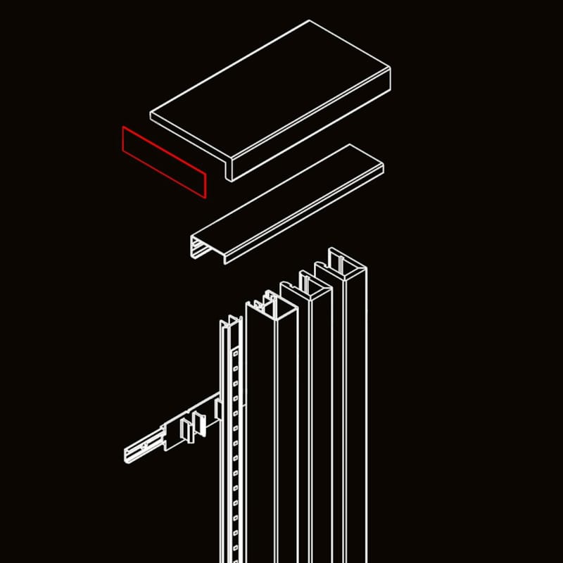 Bande de chant Maestro Lynes PEPPER OAK CA128 35x300 mm