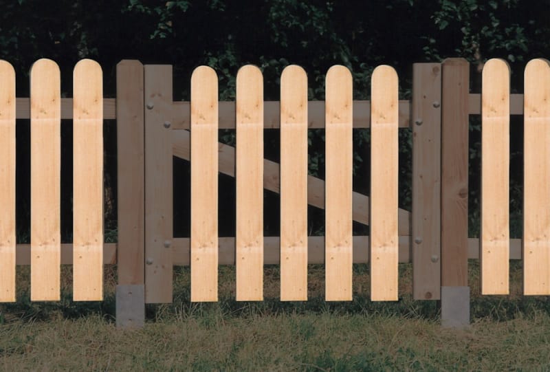 Latte de clôture en bois Excellent 1m20