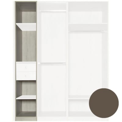 MOKI ESPACE meuble latté 2200 x 400 x 570 mm