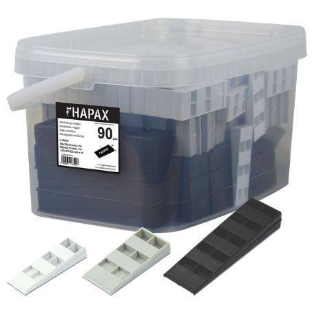 Cales crantées (plusieurs dimensions) | 90 pcs