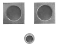 Coquille à encastrer fra carrée - Satinée