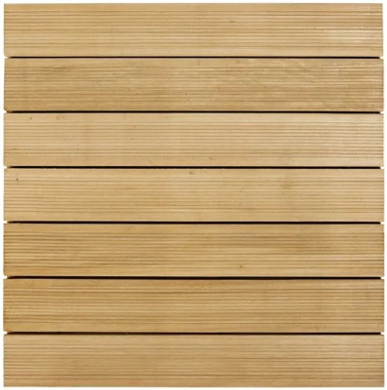 Dalle terrasse exotique 50x50cm ep 30mm vis inox