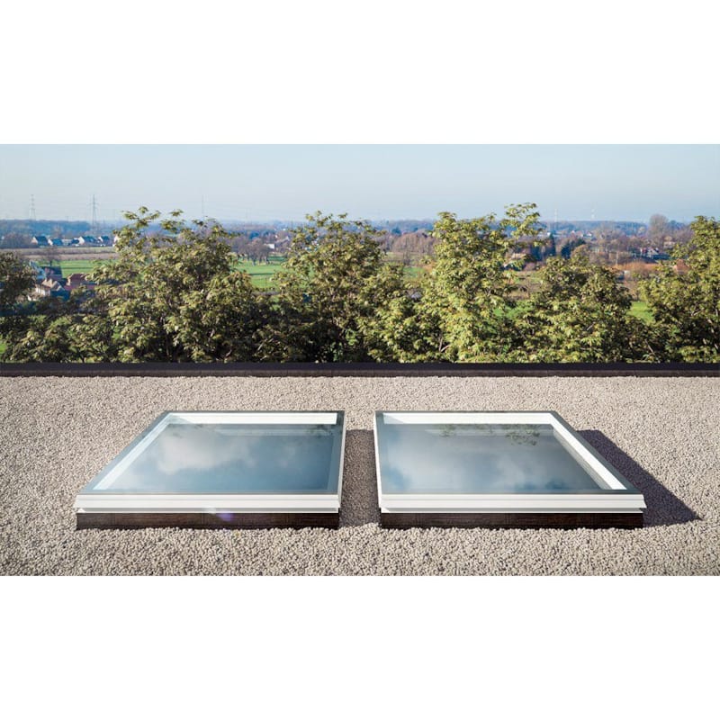 Coupole plate Iwindow 2 - Modèle fixe clair + costière