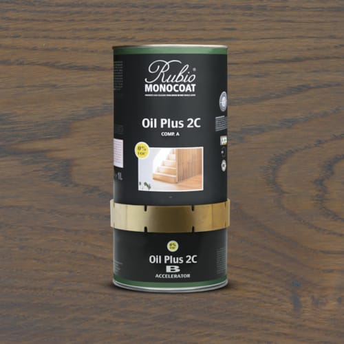 Rubio monocoat oil + 2c - 1300 ml - Ash grey