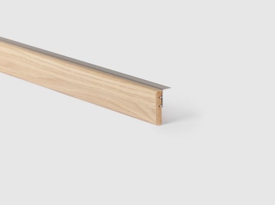 Nez de marche + profil Alu - Maestro Steps - Florida Oak 00110 12x56x1300 mm