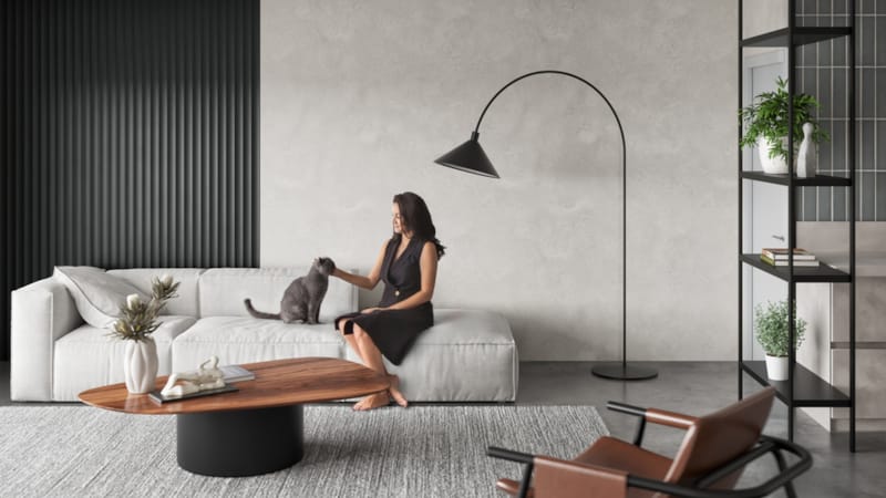 Lambris Maestro Ocean - Matte Black EC133 - 10 x 300 x 2770 mm