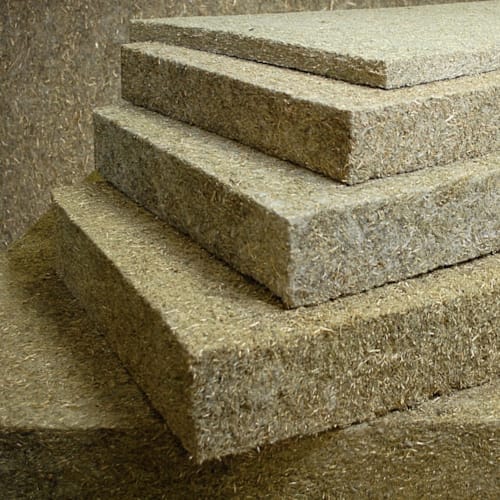 Panneau en fibres d'herbe Gramitherm - 240 x 600 x 1200 mm