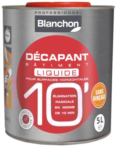 Blanchon Décapant bâtiment liquide 10 min 5L
