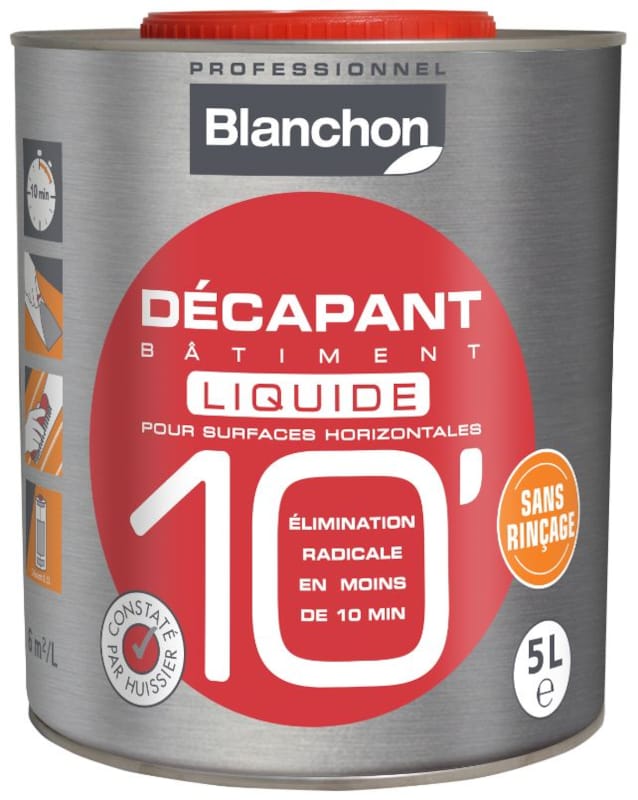 Blanchon Décapant bâtiment liquide 10 min 5L