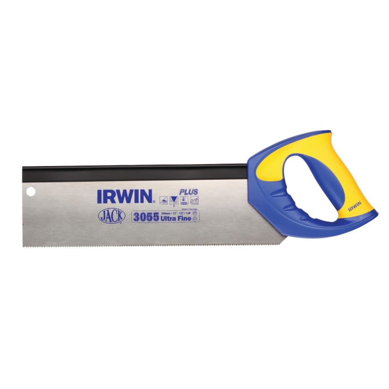 IRWIN Scie à Dos Bois et PVC, 12”/300 mm 12T/13P
