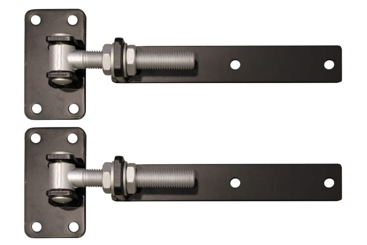 Set de charnières noires - 30 cm - 2 pcs