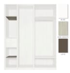 Tablettes mobiles blanches 400 mm - 2 pc