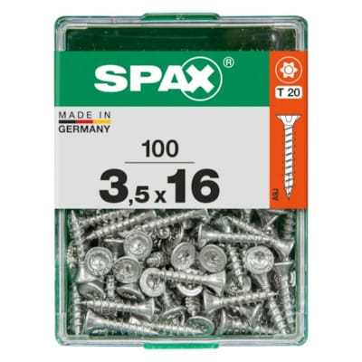 SPAX vis T-STAR+ WIROX - 3,5x16 M (boite 100 pces)