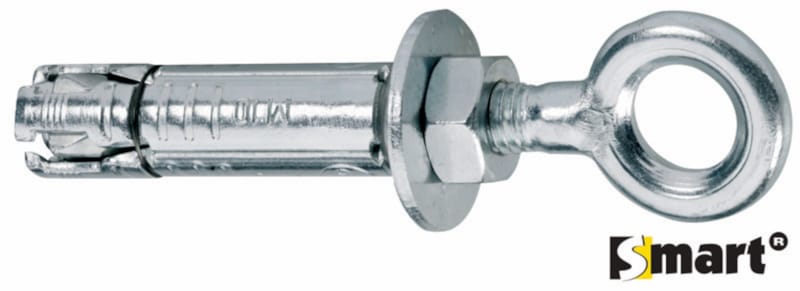 Douille SMART + œil M6 x 40 x 70 (blister 2 pces)