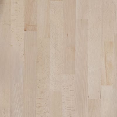 Plan de travail massif hêtre A/B - 2000 x 650 x 32 mm