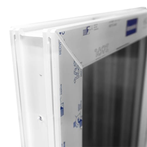 Châssis PVC K1,1 simple ouvrant droit oscillo-battant 1180 x 880 mm