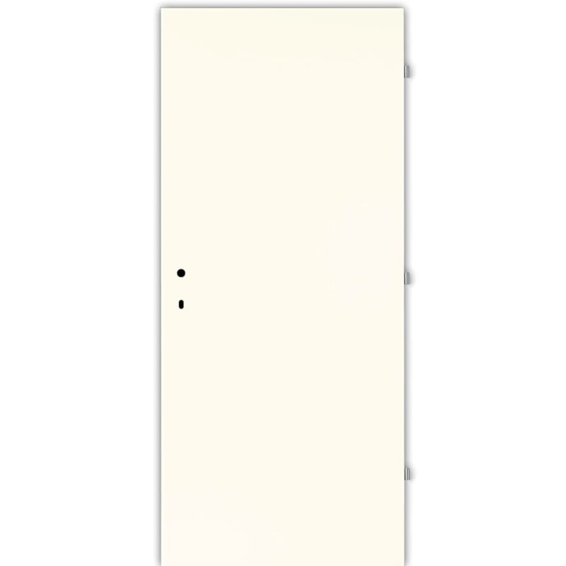 Porte tubulaire droite à peindre Fast Door 2015 x 830 mm