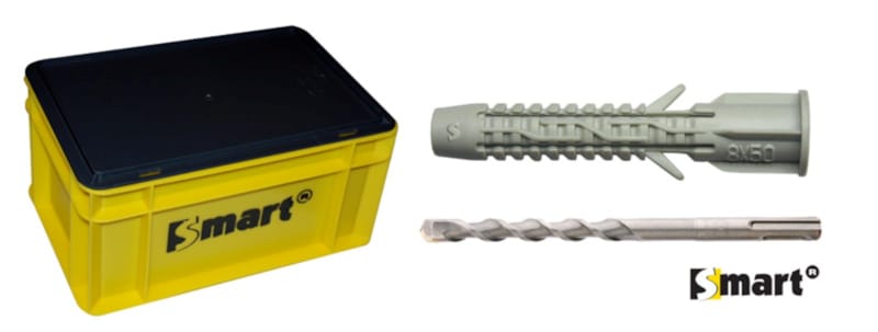 Cheville SMART universelle UP nylon - 6 x 35 (20 pces)